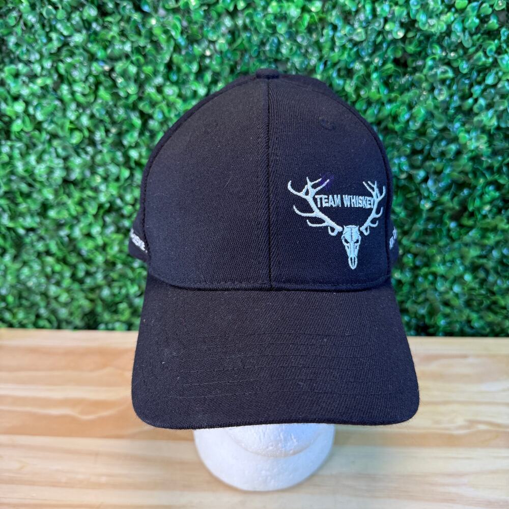 Team Whiskey We Endure Hat Cap Sz S/M USA Flag 2nd Amendment Under Bill